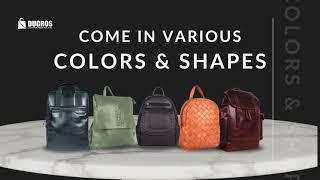 Trendy Collections Leather Backpacks by Dugros Leather India