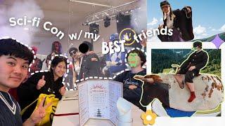 FRIENDS GOING TO A SCI-FI CON for the FIRST TIME | 1ère convention anime de Sasha (Eng Sub)