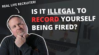 Is It Legal To Secretly Record Your Employer?