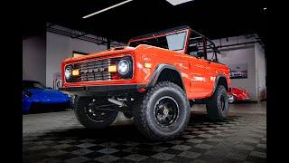 1974 Ford Bronco! 351ci Windsor V8! Orange on Black! 3 Speed Auto! Recently refurbished! Lifted!