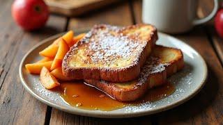 This Fluffy French Toast Recipe Will Change Your Breakfast Game! (With Cinnamon Apples)