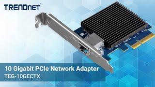 TRENDnet 10 Gigabit PCIe Network Adapter - TEG-10GECTX