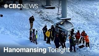 Witness saw ski gondola filled with people crash at B.C. resort | Hanomansing Tonight