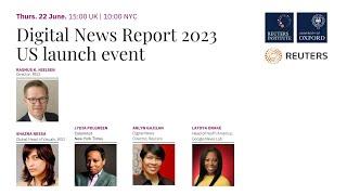 USA launch of the Digital News Report 2023