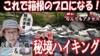 【ハイキング】これで箱根のプロにお手軽に秘境！夫婦登山実況