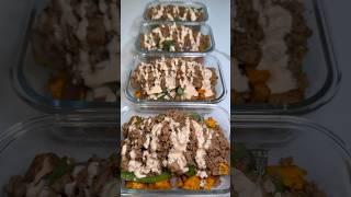 Ground Turkey and Sweet Potato Bowls