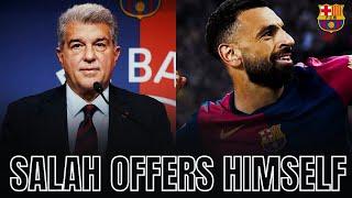 BREAKING! Salah Offers Himself To FC Barcelona - Lamine Yamal’s Competitor