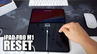 How To Reset & Restore your M1 Apple iPad Pro 2021 - Factory Reset