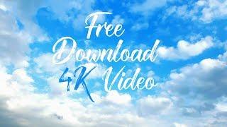 무료 4k영상 소스, 구름 예쁜 하늘, 미속 촬영, free download sky video clip [토니펀]