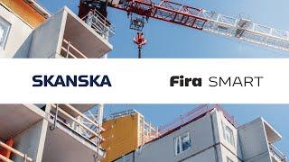 Skanska ja Fira Smart yhteiskehittävät tahtituotantosovellusta