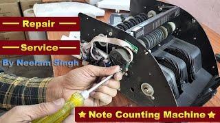 How to Repair/Service Cash/Currency/Bill/Money Counting Machine | Note Counting Machine Repair Hindi