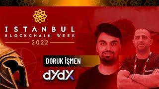 Interview with Doruk İşmen-Turkey Country Lead  at dYdX. #blockchain #istanbul #bitcoin