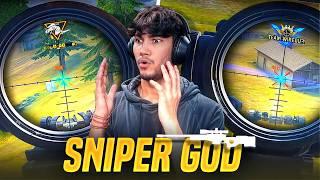 SNIPER GOD IN DESTRUCTION MODE | FF TOURNAMENT HIGHLIGHT!