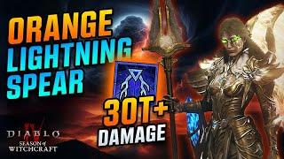 The BEST & FASTEST Sorc Build ORANGE LS Guide - S7 Diablo 4
