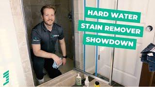 Hard Water Stain Remover Showdown: Comparing Top Brands