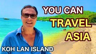 Asian Nomad Travel Visas!  Koh Lan Island Thailand. Expat living overseas retired