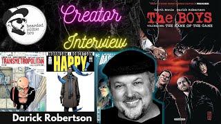 Interview with Darick Robertson (co creator of The Boys, Transmetropolitan, & Happy)