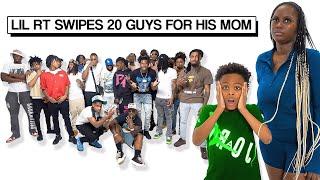 Lil RT Swipes 20 Guys For His Mom!