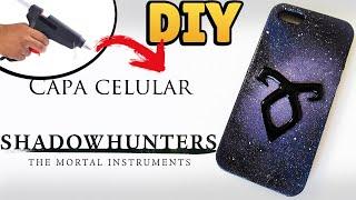 DIY: How to Make a Galaxy Phone Case SHADOWHUNTERS - THE MORTAL INSTRUMENTS Tutorial