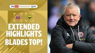 BLADES TOP! | Sheffield United v Oxford United extended highlights