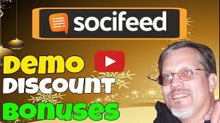 Socifeed Demo - Discount And Bonuses 2020 - ( Socifeed Discount Code Official Socifeed Demo Video! )