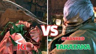 Tekken 8 ️K1 (Raven) vs TAKATAKA (#1 Ranked Bryan)️ Tekken 8 High Level Play