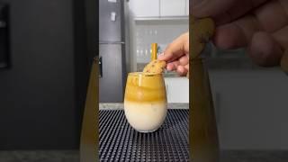 Café batido con galletas #icedcoffee #coffee #coffeetime #coffeelover #cafe #recipe #shorts