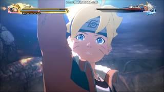 NSUNS4 Road To Boruto MOD - Naruto&Sasuke VS Momoshiki&Kinshiki Full Battle- Last Part