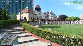 Walking Tour of Oakes Garden Theatre Niagara Falls Ontario Canada 4K