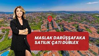 Maslak Darüşşafaka Mahallesinde Satılık Çatı Dublex Daire