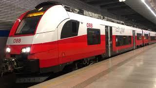 ÖBB Desiro ML fährt Wien Rennweg ab / Noise of motor