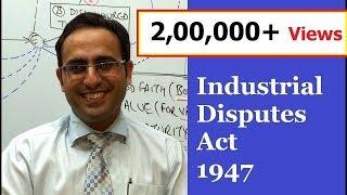 Introduction to Industrial Disputes Act 1947 (Video-1) || for CS, CMA & LL.B, Labour laws