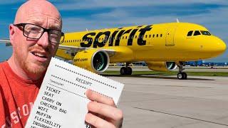 I Paid For EVERY Addon on SPIRIT AIRLINES