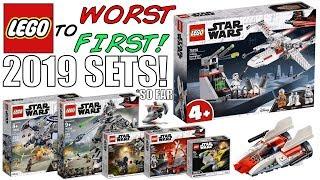 LEGO Worst To First | ALL LEGO Star Wars 2019 Sets So Far!