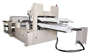 Four decks automatic napkin tissue folding machines in Mexico