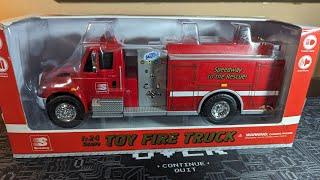 Speedway holiday truck, firetruck review final one