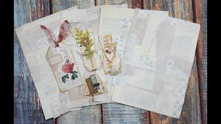 Collage Papers - Use up your scraps