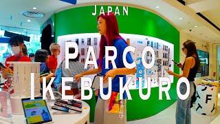 Parco Ikebukuro 4K Walking Tour (Tokyo Japan)-Tour with Captions & Immersive Sound.パルコ池袋