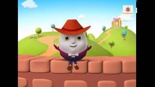 Humpty Dumpty | 3D English Nursery Rhyme for Children | Periwinkle | Rhyme #6