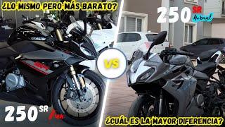 CF MOTO 250SR Fun VS 250SR Normal ¿Porqué le bajaron el precio?  | Comparativa de estadísticas 