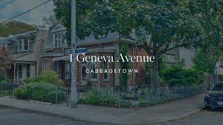 1 Geneva Avenue: Experience Victorian Elegance in Historic Cabbagetown | Heaps Estrin Real Estate