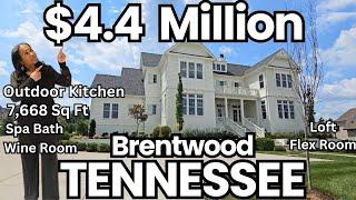 "Tennessee" Luxury Home Tour |  Wine Room | Flex Room| 4 Car Garage | 7,668 sq feet