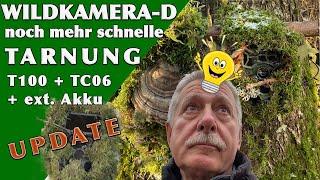 Update für die schnelle Wildkamera Tarnung   sinnvolle Ergänzungen