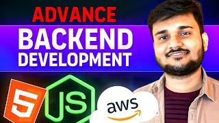 Learn Backend Development In Node JS | 120+ Hours of live lecture | Rookie to Pro | 3+ Projects