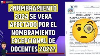 ¿𝐍𝐎𝐌𝐁𝐑𝐀𝐌𝐈𝐄𝐍𝐓𝐎 𝟐𝟎𝟐𝟒 𝐒𝐄 𝐕𝐄𝐑𝐀́ 𝐀𝐅𝐄𝐂𝐓𝐀𝐃𝐎 𝐏𝐎𝐑 𝐄𝐋 𝐍𝐎𝐌𝐁𝐑𝐀𝐌𝐈𝐄𝐍𝐓𝐎 𝐄𝐗𝐂𝐄𝐏𝐂𝐈𝐎𝐍𝐀𝐋 𝐃𝐄 𝐃𝐎𝐂𝐄𝐍𝐓𝐄𝐒 𝟐𝟎𝟐𝟐?