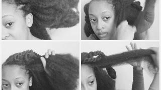 How to detangle crochet braids!