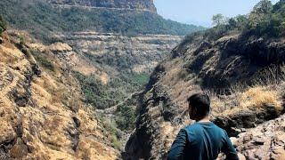 Nanemachi waterfalls in summer | उन्हाळ्यातला नाणेमाची धबधबा | Mahad | Raigad | Maharashtra |