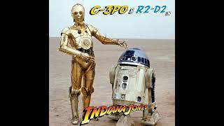 C-3PO & R2-D2 in Indiana Jones! #indianajones #starwars #c3po #r2d2 #raidersofthelostark #easteregg