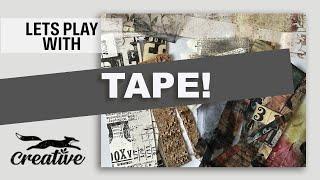 Lets Use TAPE!  So many ideas using everyday tapes.