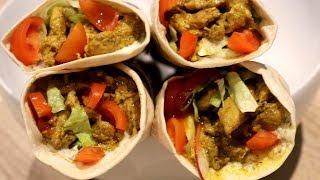 Homemade Afghani Shawarma شورمه خانگی افغانی